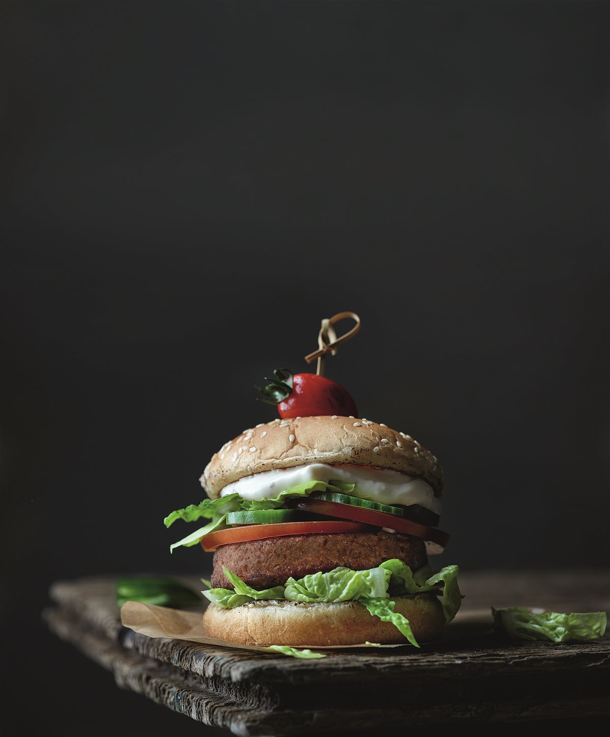 Ein Klassiker im Trendstil: Veganer Burger