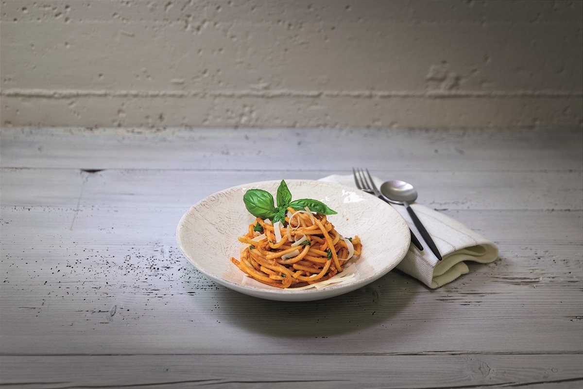 Klassische Spaghetti - mit und ohne Fleisch